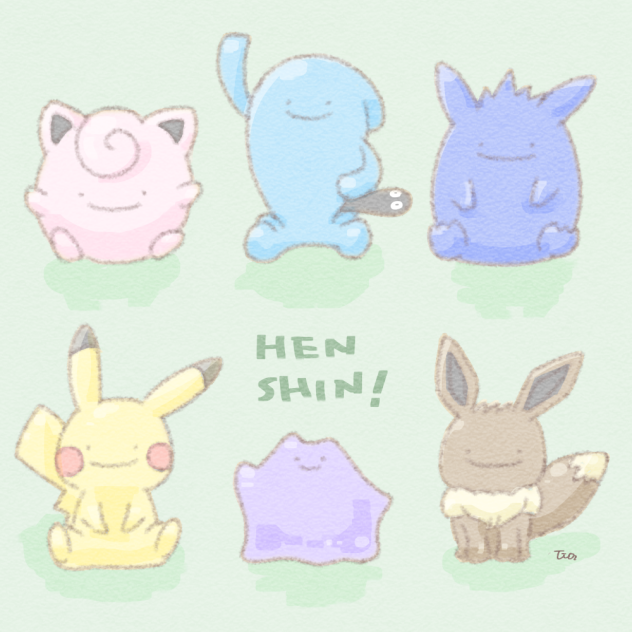 へんしんメタモン Ibispaint