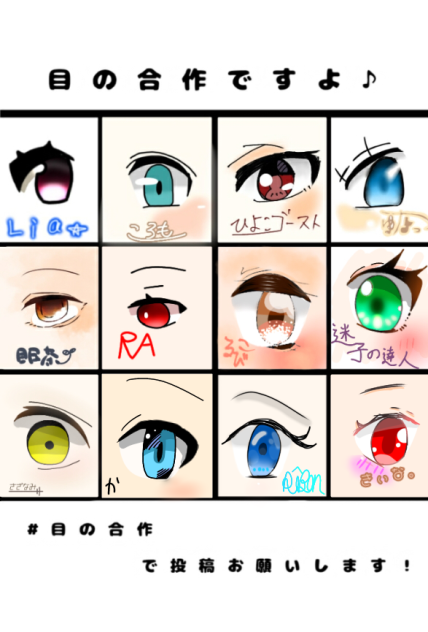 目の合作