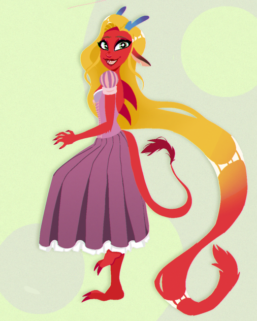 mushu rapunzel fusion