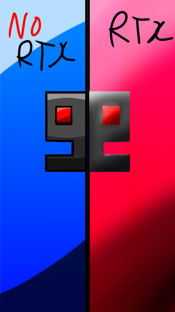 FunnyGame in RTX and without RTX