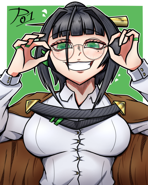 Adjusting My Glasses