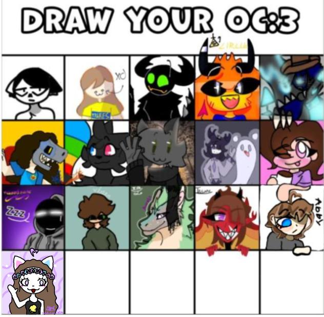 desenhe seu OC draw you OC