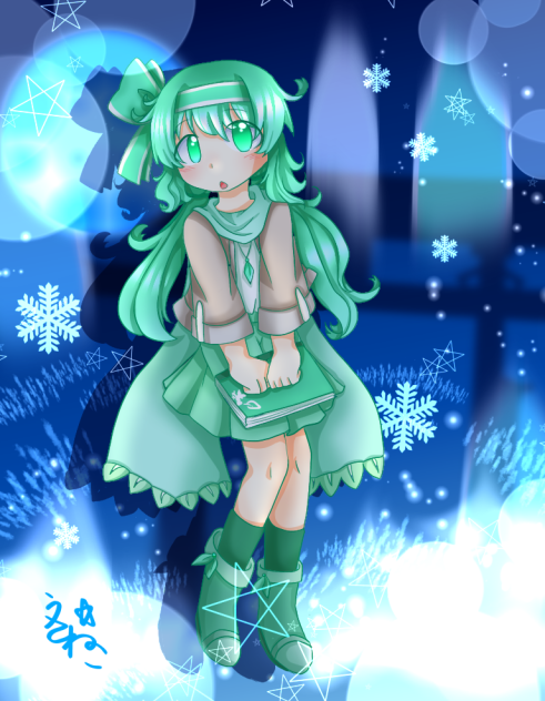 幻想的で(季節が)ズレている空間