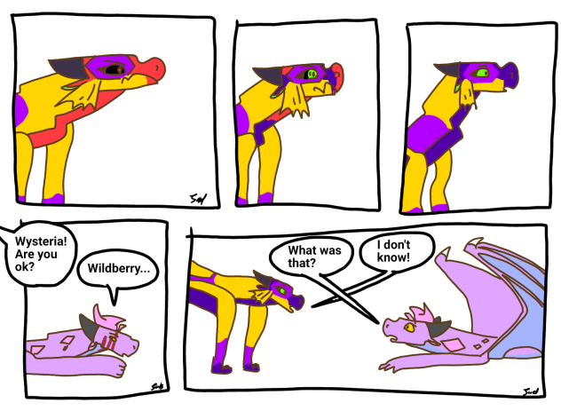 Wysteria & Wildberry (Comic Strip Part 8