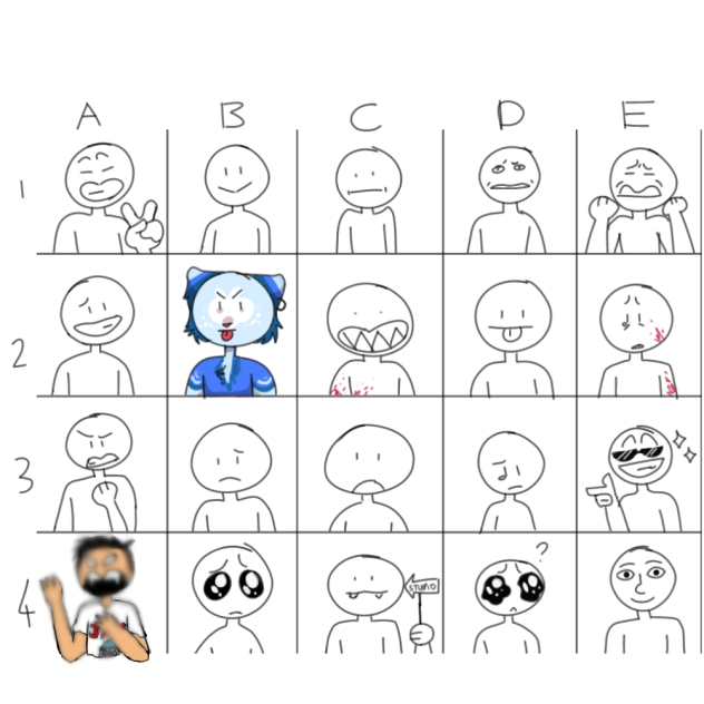 expressions collab - ibisPaint