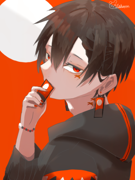 芒に月