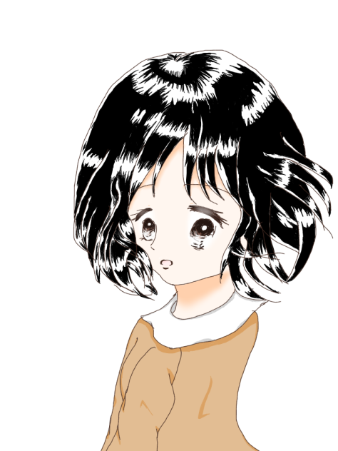 黒髪練習