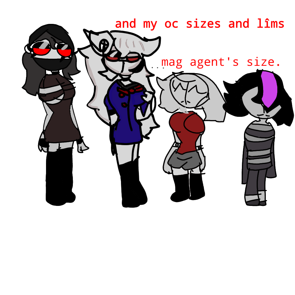 my ocs some and lıms - ibisPaint