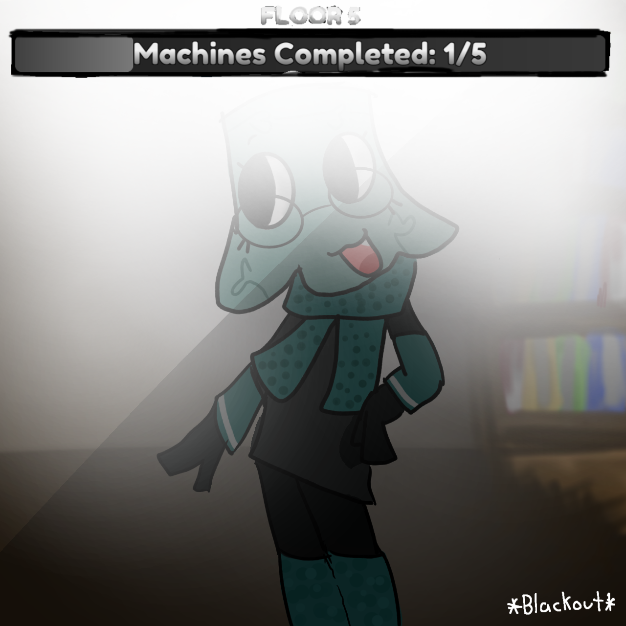 Brightney at balckout - ibisPaint
