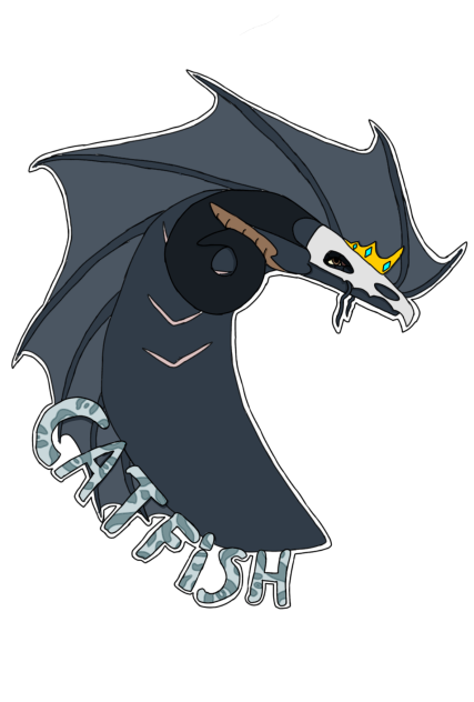 Queen Catfish Sticker