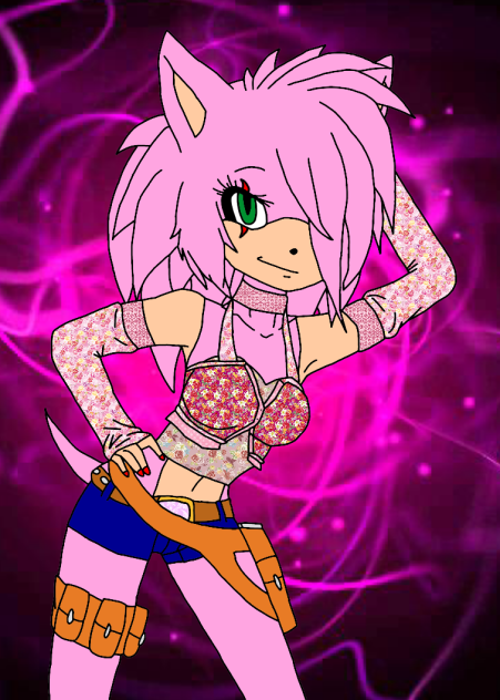 Dj Amy Rose With Scar