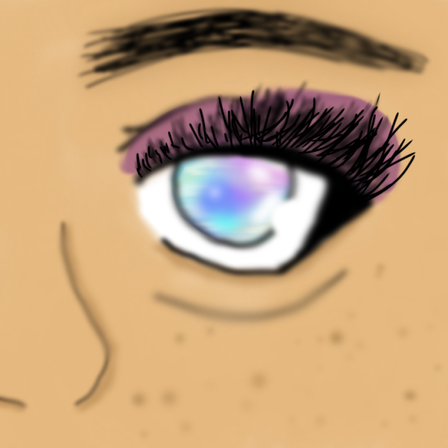 Pastel Galaxy Eye