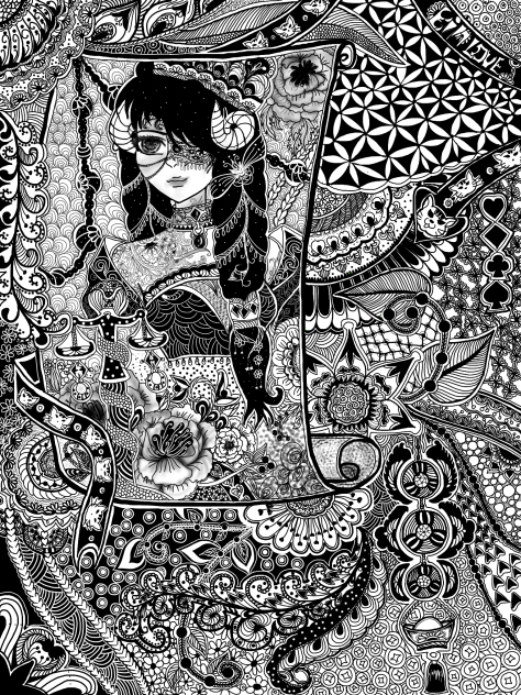 Zentangter art