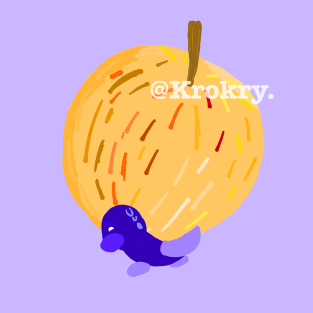Purple Duck and The Apple.
