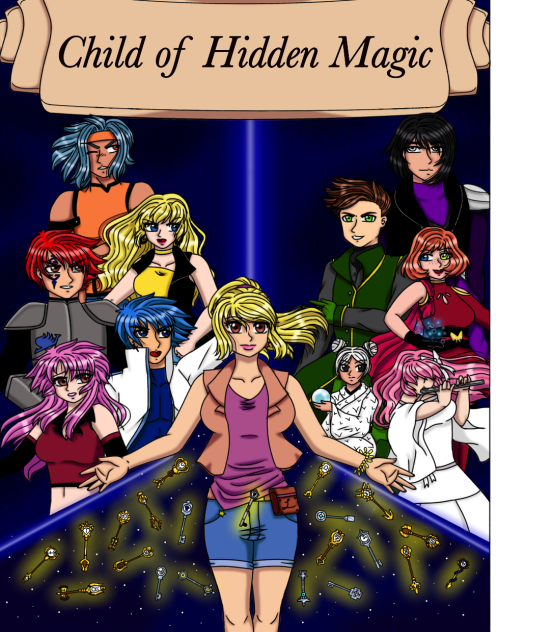 Child of Hidden Magic Cover (Speedpaint)