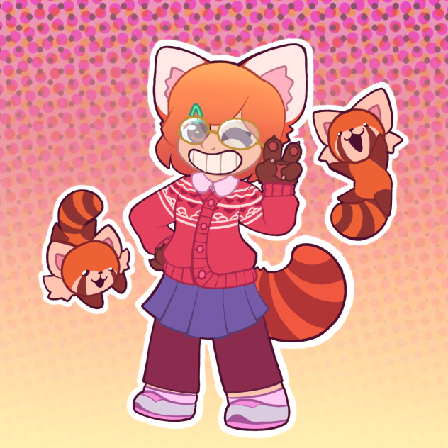 Turning red fanart