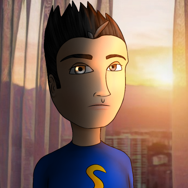 The sunset behind Sekanfeza