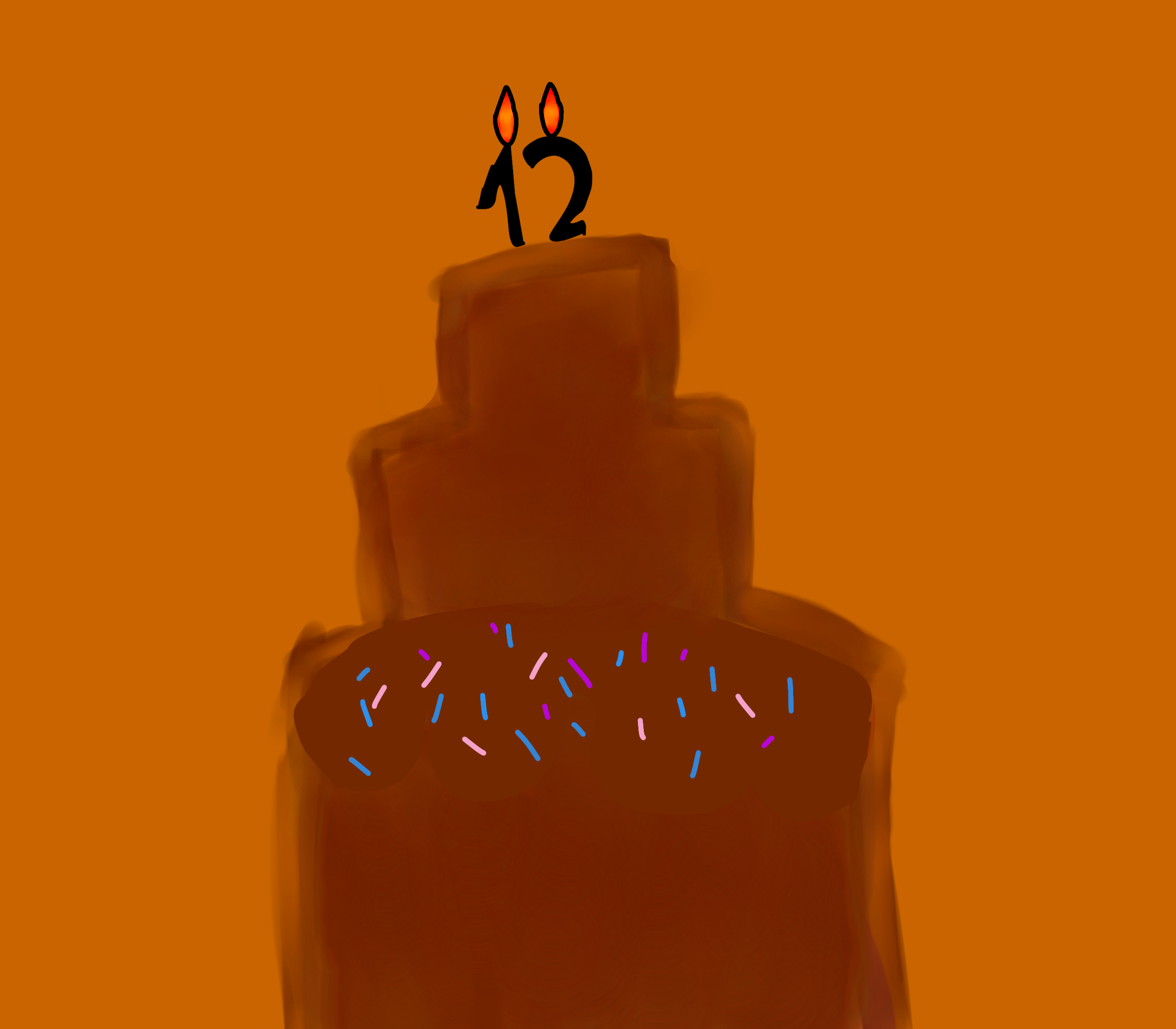 MY BIRTHDAY CAKE 😃 - ibisPaint