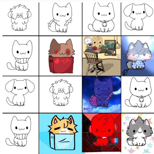 Cat Collab - ibisPaint
