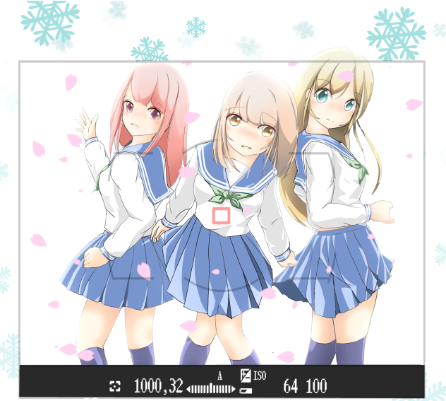 ファインダーの中はいつも春なのです