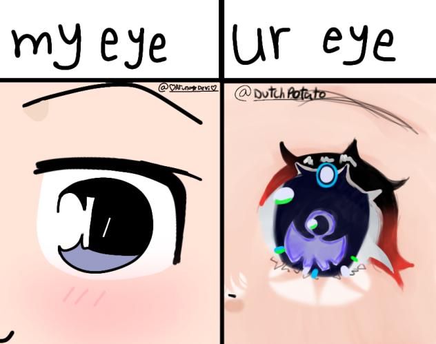 My eye ur eye collab