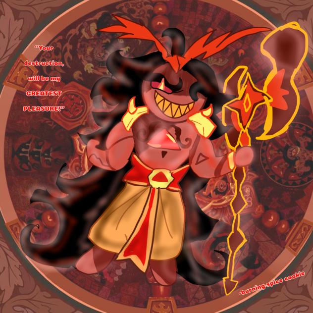 BURNING SPICE COOKIE