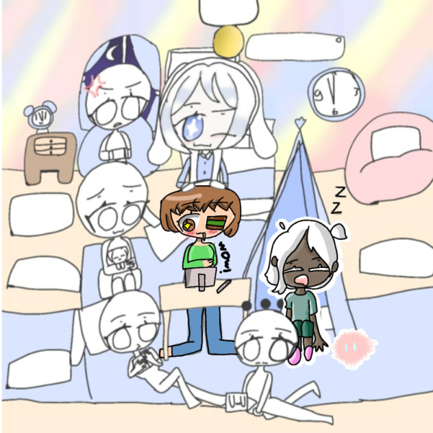 sleeping with my friends