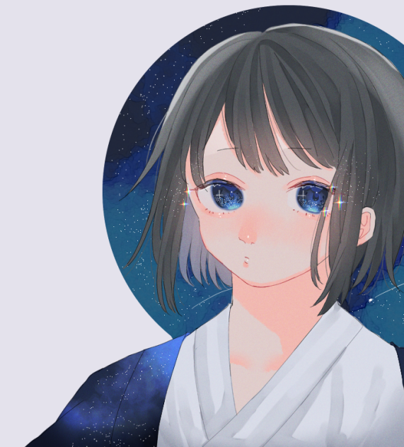 【和服と星空】リメイク