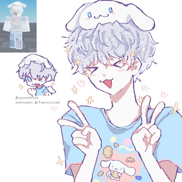 my oc but on roblox, maybe