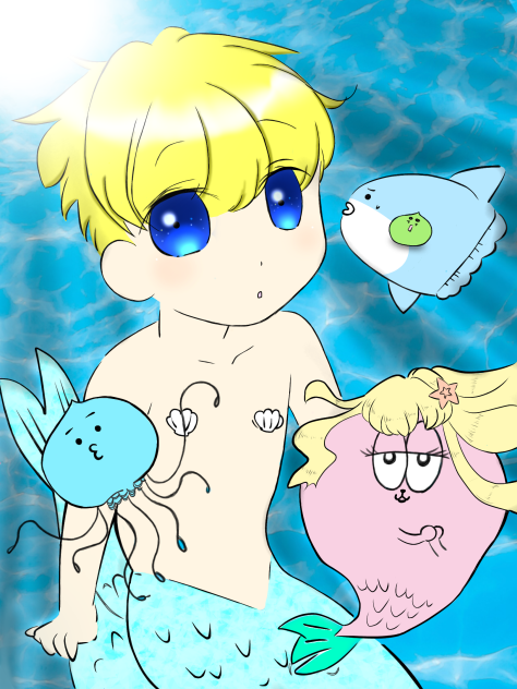 人魚の蓮くん