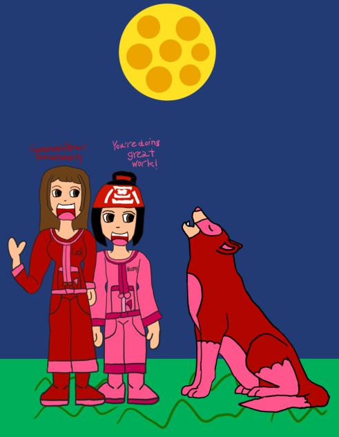 Wendy And Suzume teaches Willow Howling.