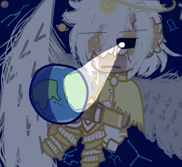 a gacha art thingy 😩🤌🏽