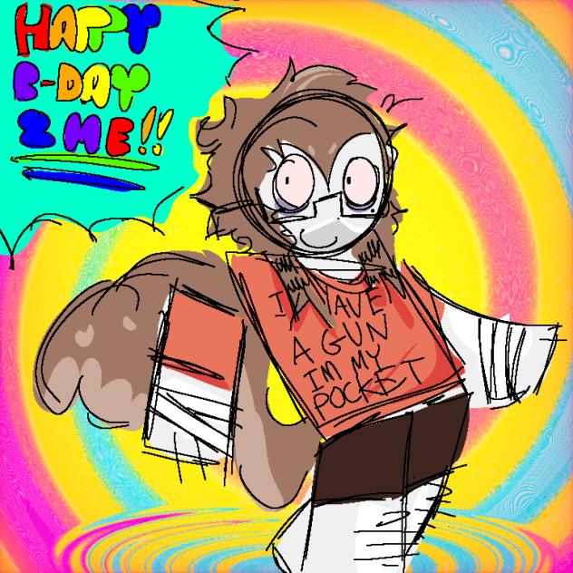 habty birfday 2 me
