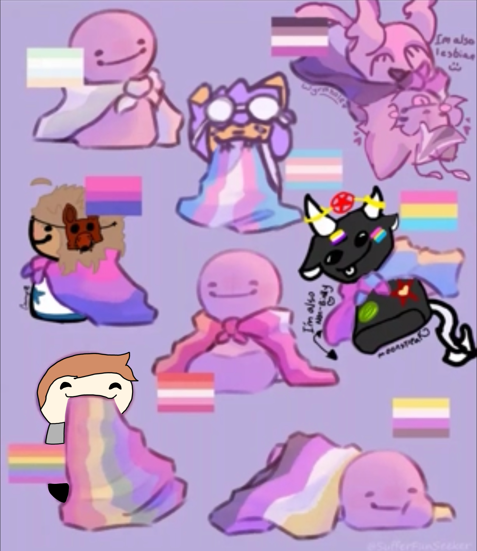 haha another pride collab - ibisPaint