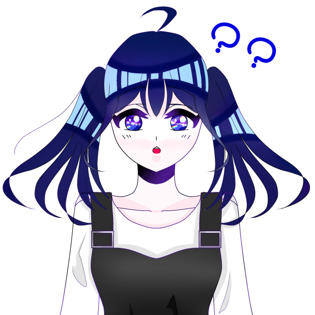 ゆなちゃん立ち絵〜はてな〜
