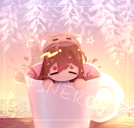 Why Tf is kimiko in my coffee⁉️