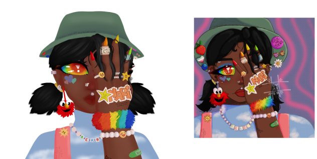 trying to draw - ibisPaint