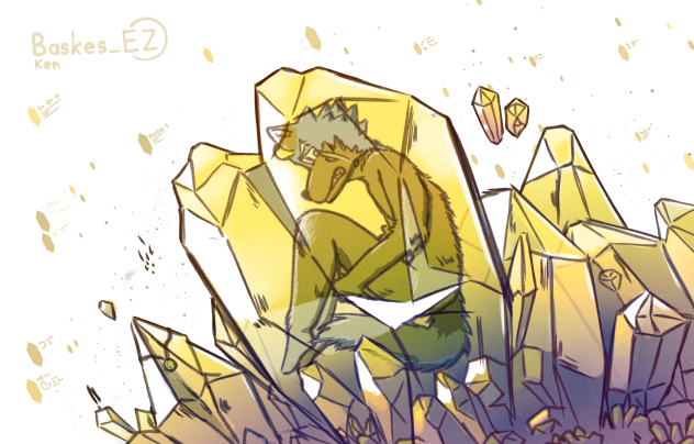 Crystalized sadness