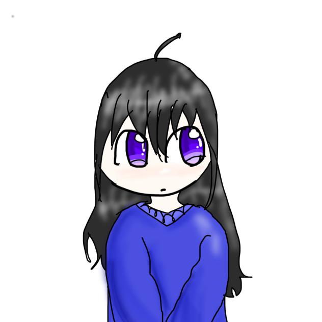 Purple and black