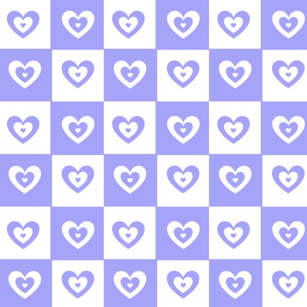 Y2k Love Background 2 mono color Purple