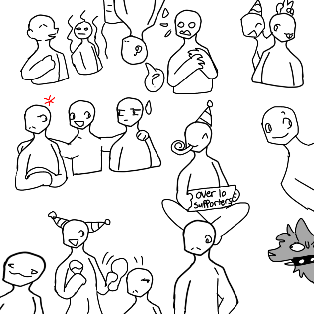 collab for supporters only