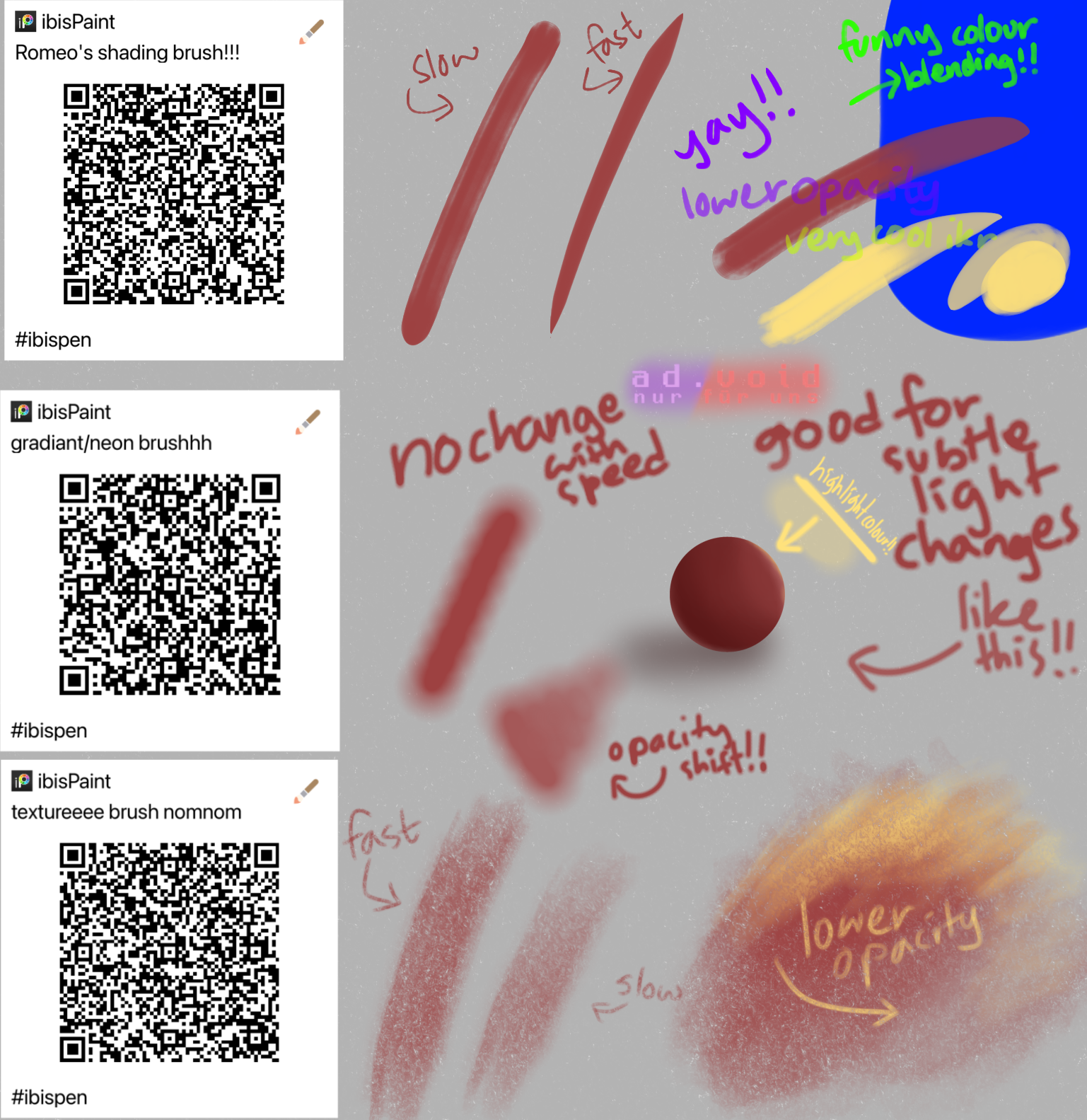 very cool slightly important brushes!! - ibisPaint