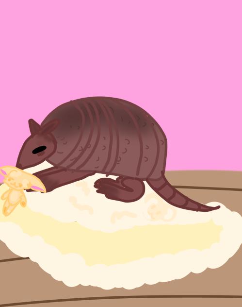Armadillo for my comic