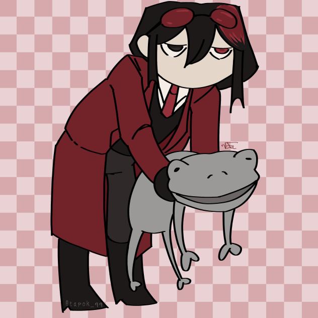 frog pet ribbit-ribbit