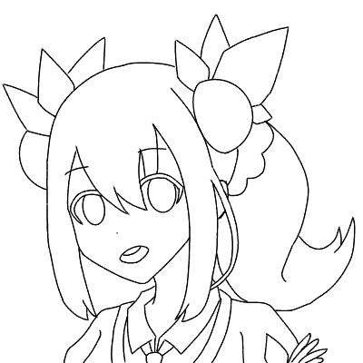 ローズマリー 線画 Ibispaint