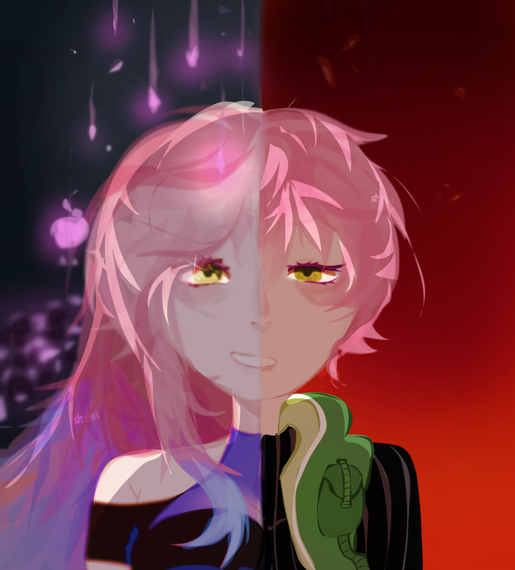 mizi before vs after - ibisPaint