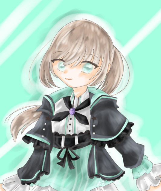 エメラルドグリーン
