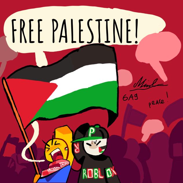 Free palestine by noob and guest