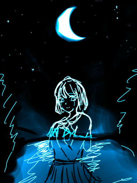 ベタジンブラシで描いてみた