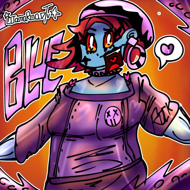 Blue Gotica Sensation